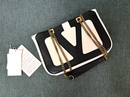 Valentino VLogo Signature Sliding Chain Handbag