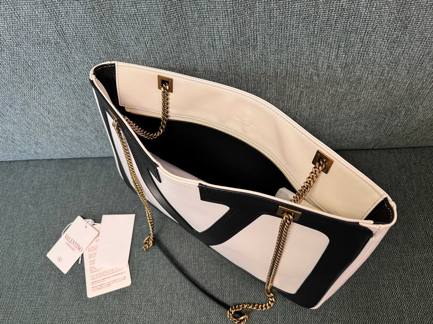 Valentino VLogo Signature Sliding Chain Handbag