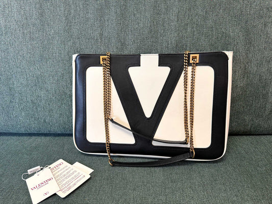 Valentino VLogo Signature Sliding Chain Handbag