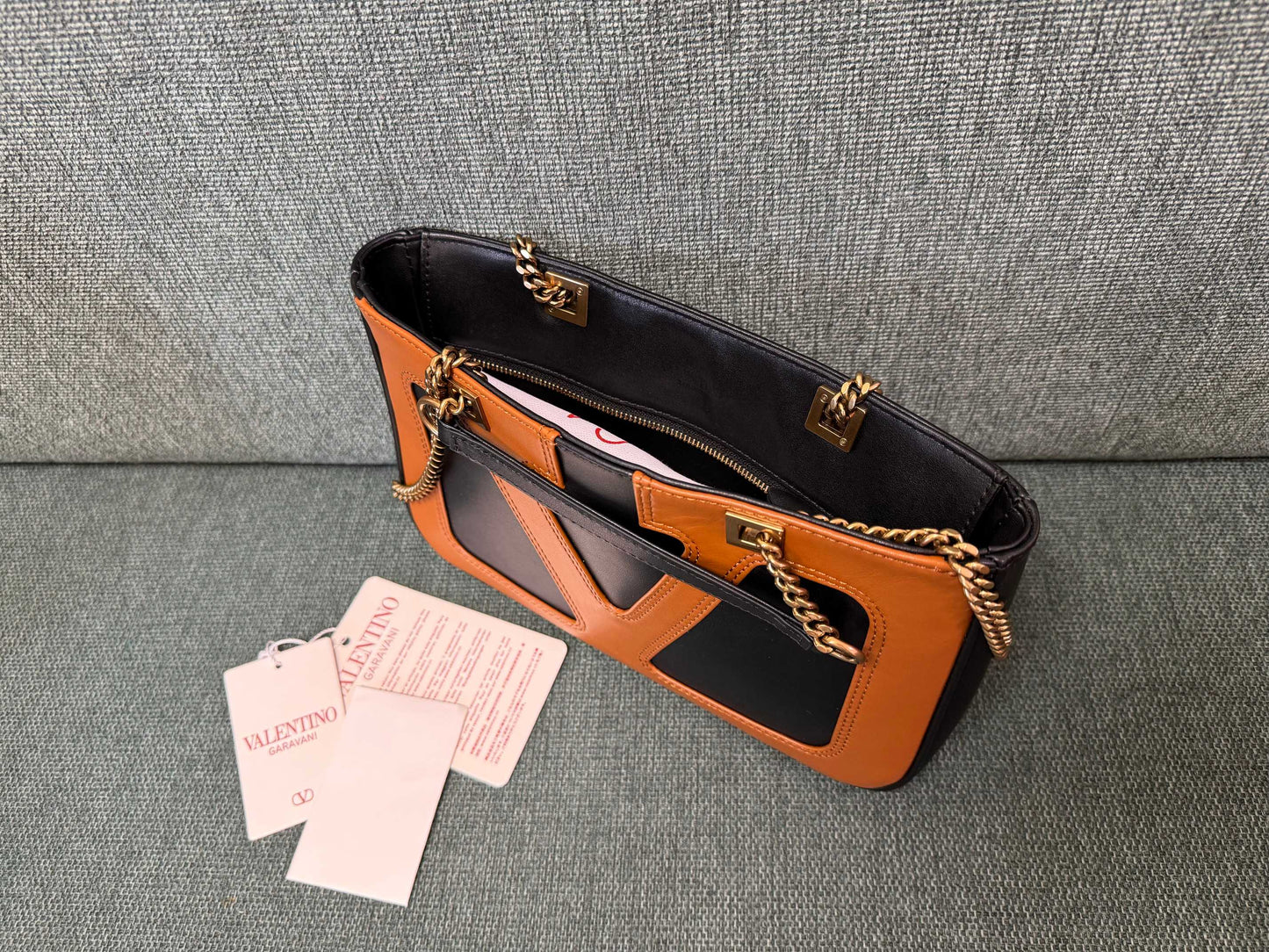 Valentino VLogo Signature Sliding Chain Handbag