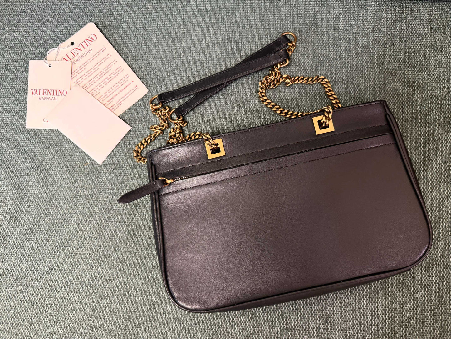 Valentino VLogo Signature Sliding Chain Handbag