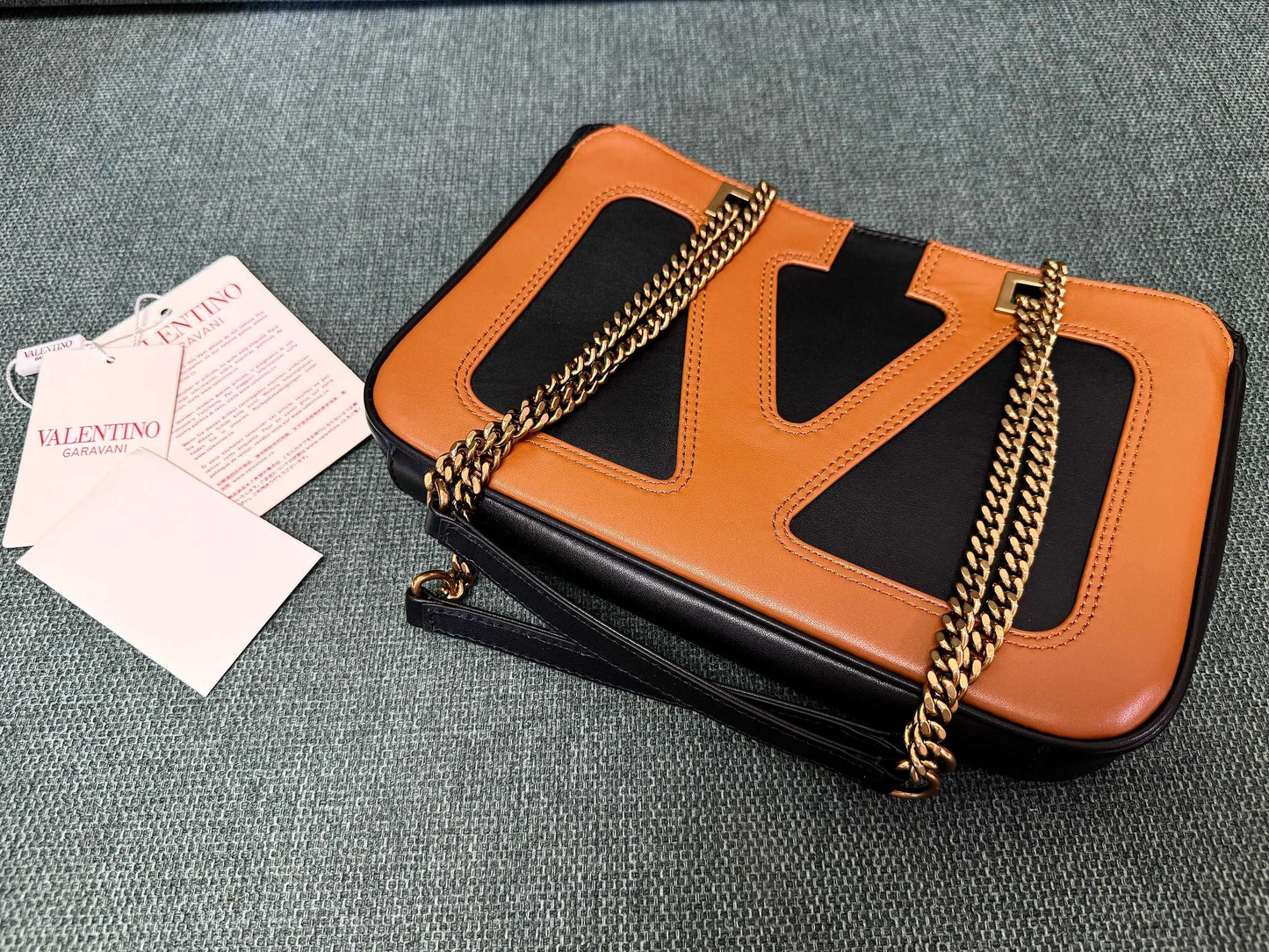 Valentino VLogo Signature Sliding Chain Handbag