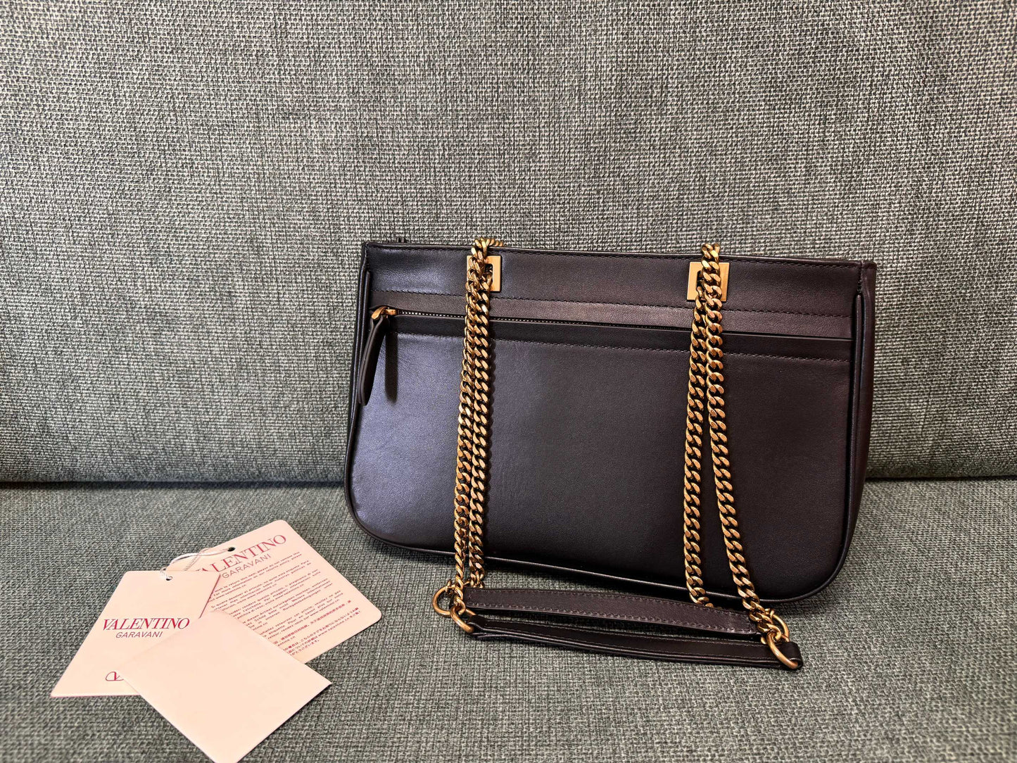 Valentino VLogo Signature Sliding Chain Handbag