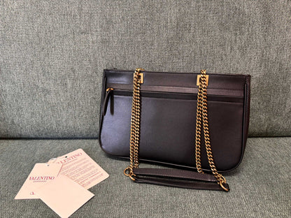 Valentino VLogo Signature Sliding Chain Handbag