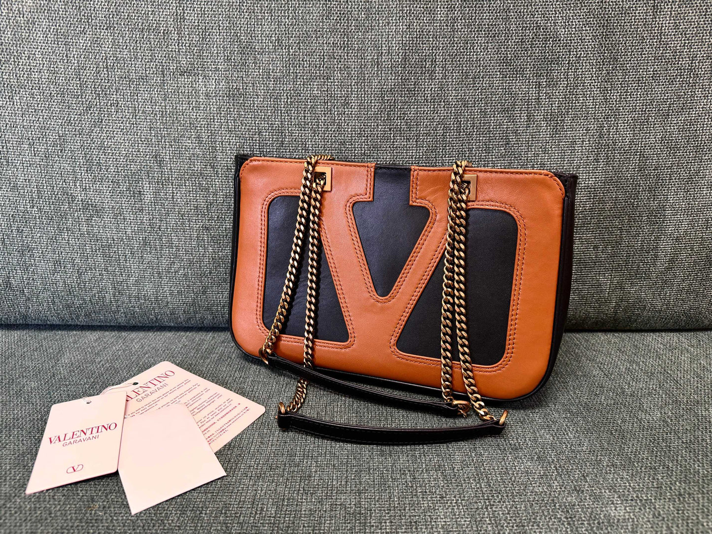 Valentino VLogo Signature Sliding Chain Handbag
