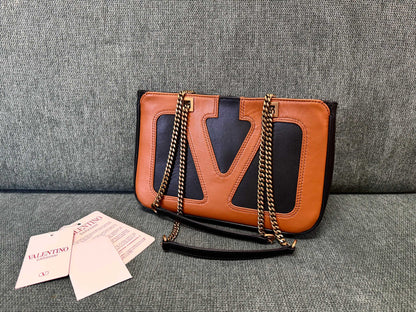 Valentino VLogo Signature Sliding Chain Handbag