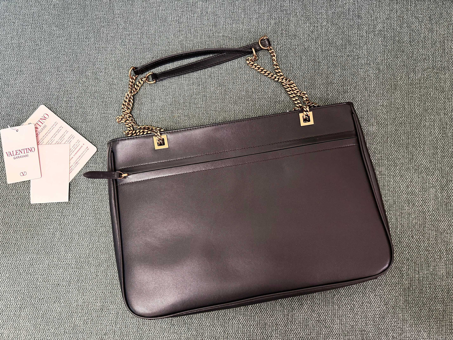 Valentino VLogo Signature Sliding Chain Handbag