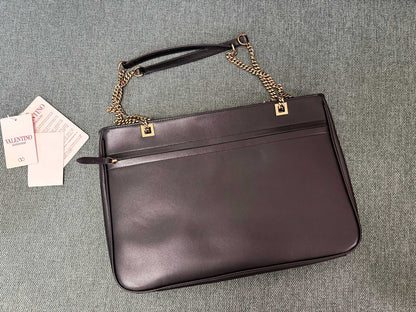 Valentino VLogo Signature Sliding Chain Handbag
