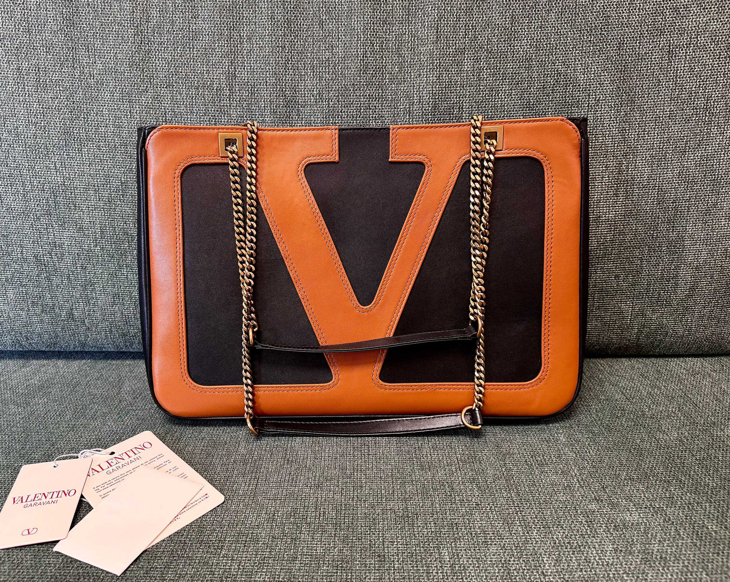 Valentino VLogo Signature Sliding Chain Handbag
