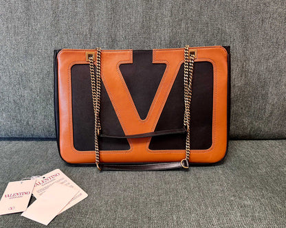 Valentino VLogo Signature Sliding Chain Handbag