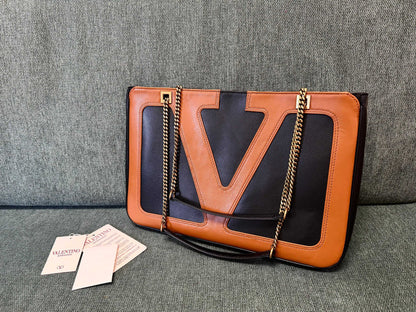 Valentino VLogo Signature Sliding Chain Handbag