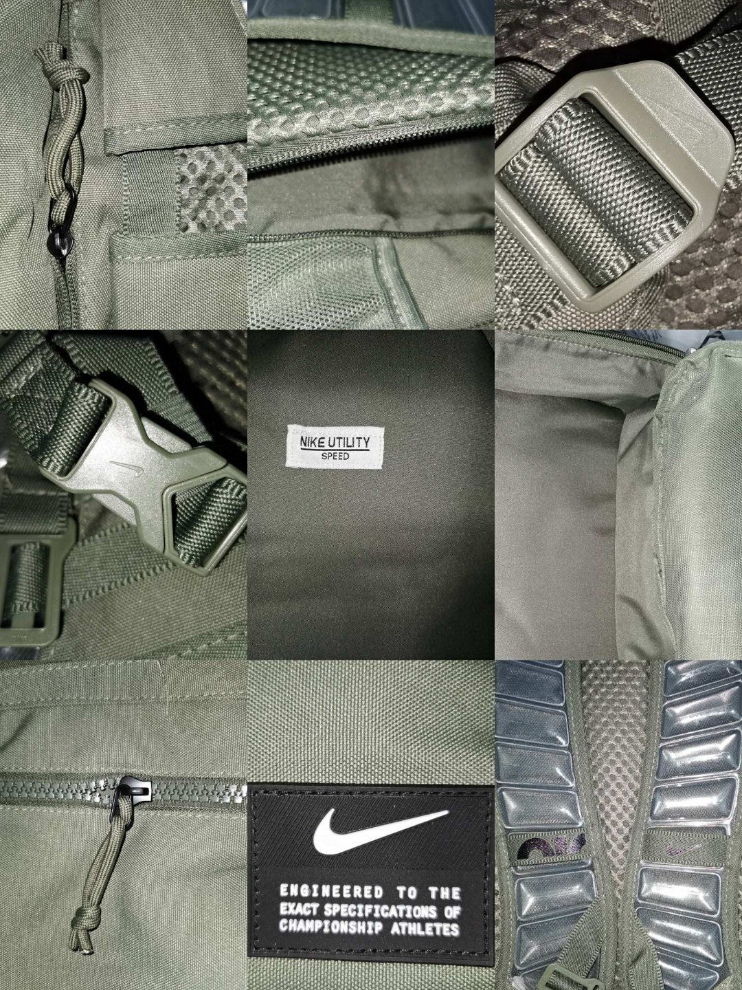 Nike Air Cushion Workwear Multi-Pocket Backpack