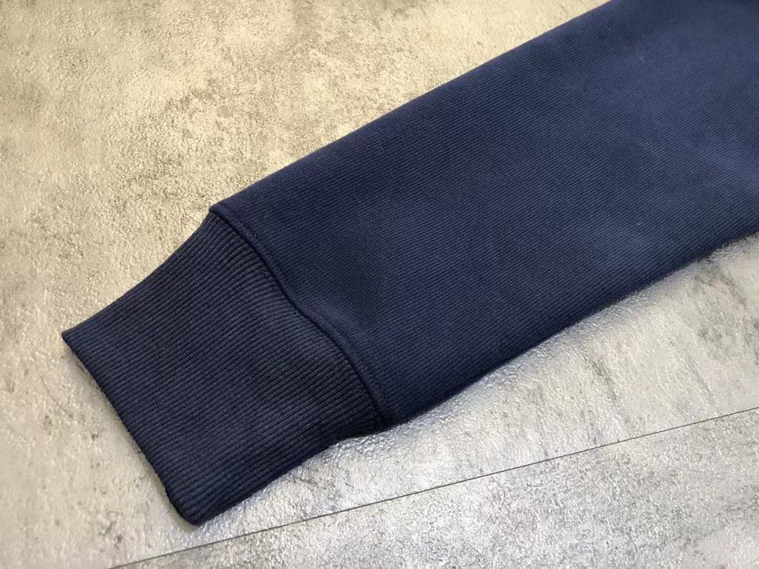 Celine Classic Letter Print Hooded Sweatshirt