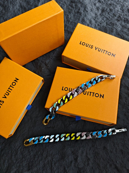 Louis Vuitton LV Chain Links Colorful Bracelet