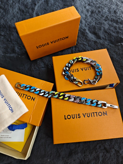 Louis Vuitton LV Chain Links Colorful Bracelet