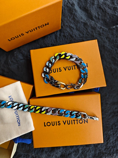 Louis Vuitton LV Chain Links Colorful Bracelet