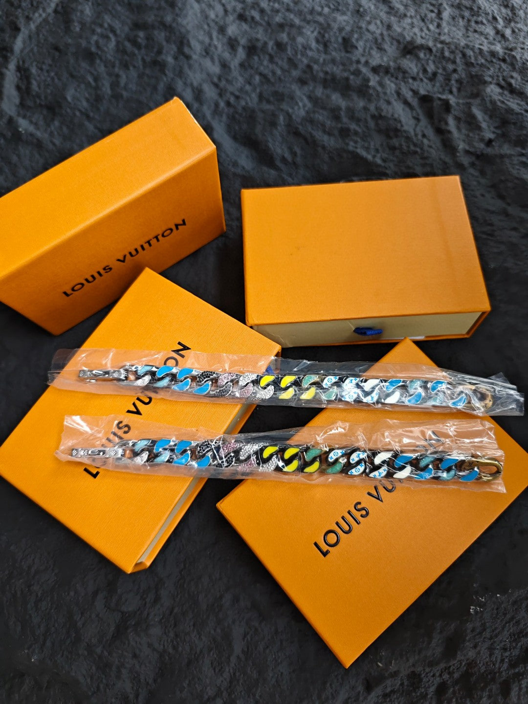Louis Vuitton LV Chain Links Colorful Bracelet