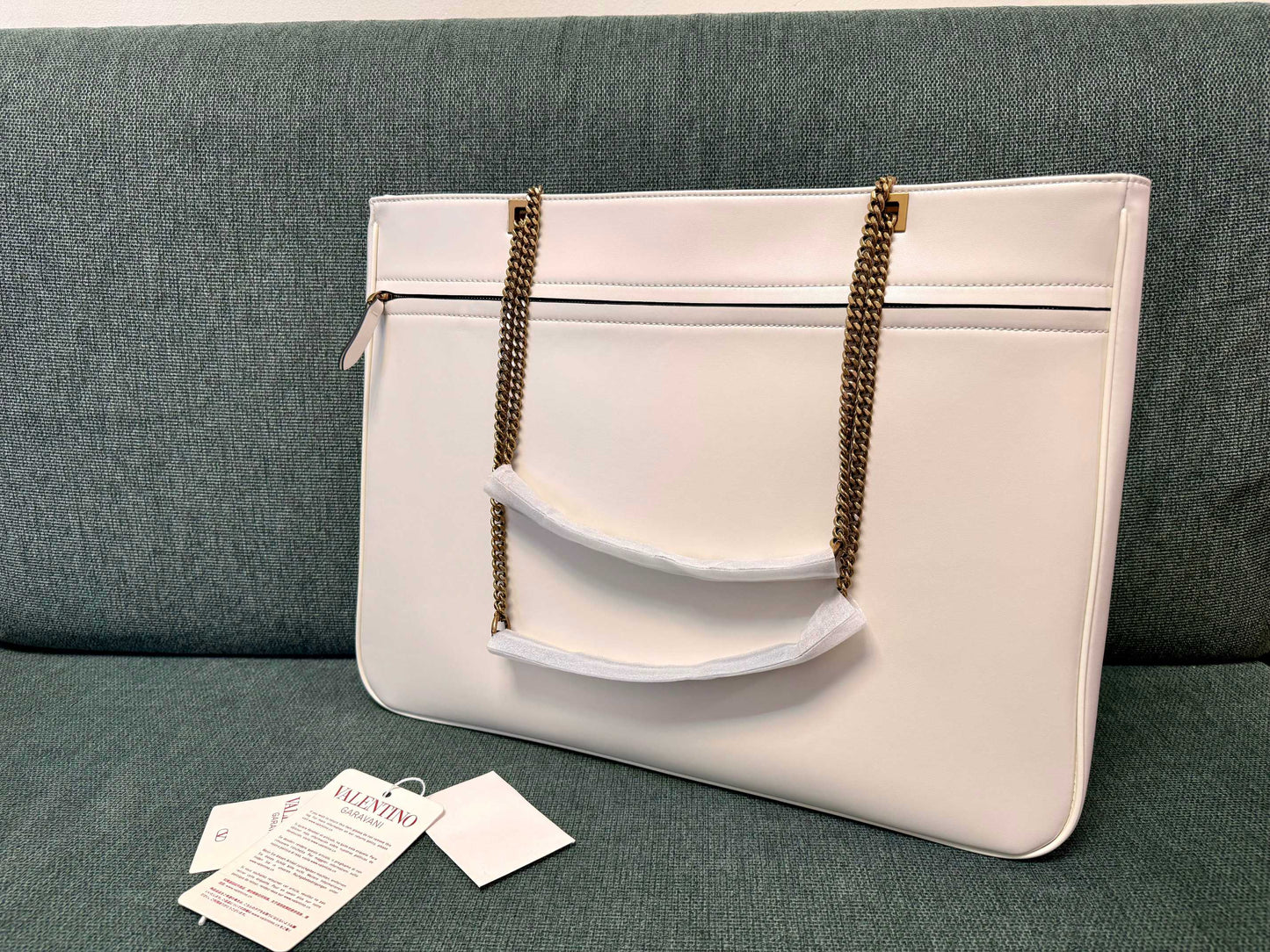 Valentino VLogo Signature Sliding Chain Handbag