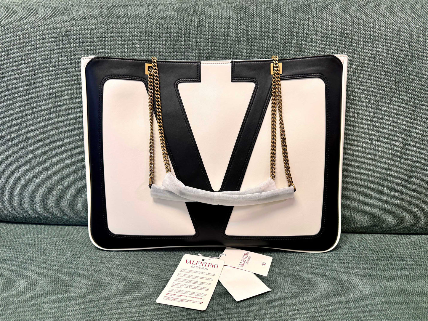 Valentino VLogo Signature Sliding Chain Handbag