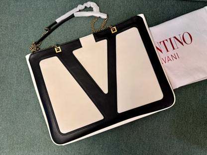 Valentino VLogo Signature Sliding Chain Handbag