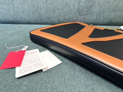 Valentino VLogo Signature Sliding Chain Handbag