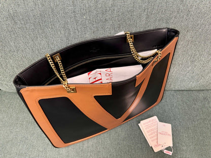 Valentino VLogo Signature Sliding Chain Handbag