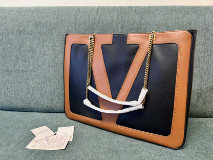 Valentino VLogo Signature Sliding Chain Handbag
