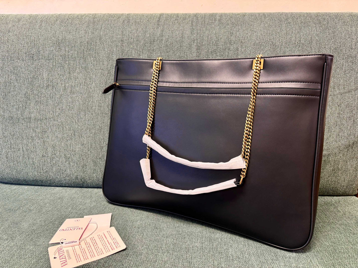 Valentino VLogo Signature Sliding Chain Handbag