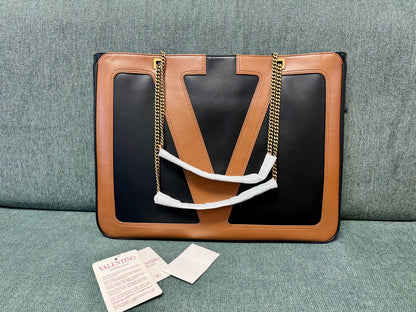 Valentino VLogo Signature Sliding Chain Handbag