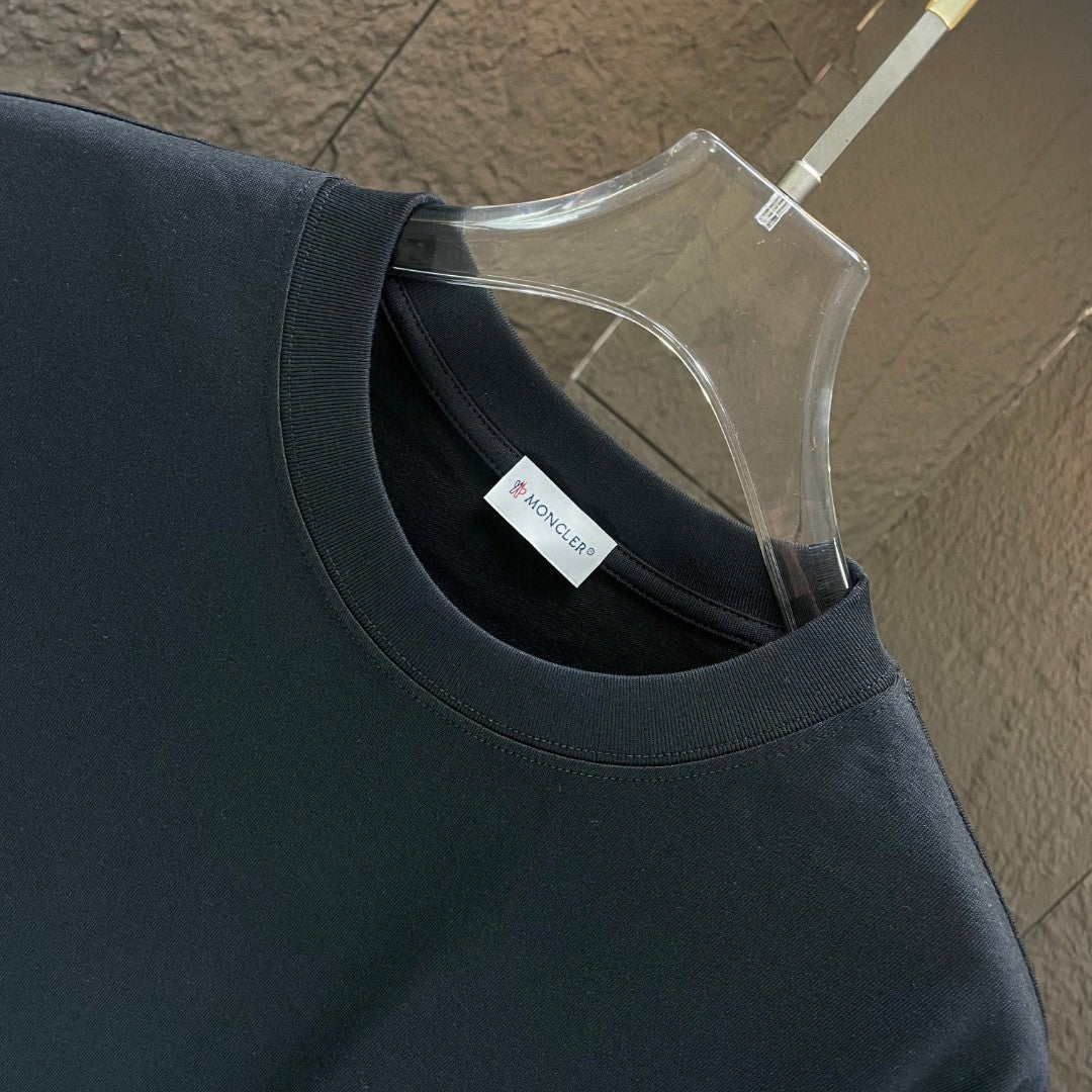 Moncler Cotton Embroidered T-Shirt – 2025 Spring/Summer Collection