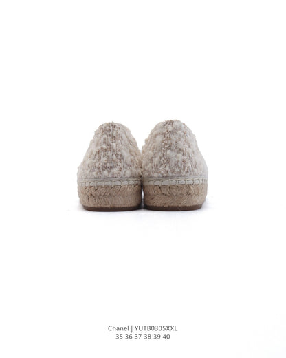 Chanel Classic Two-Tone Espadrilles