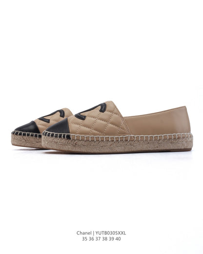 Chanel Classic Two-Tone Espadrilles