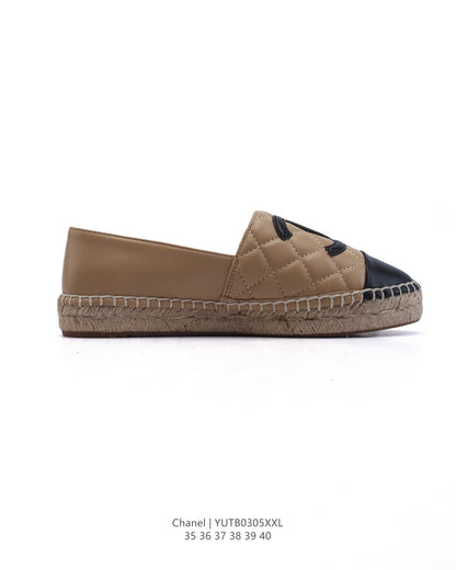 Chanel Classic Two-Tone Espadrilles
