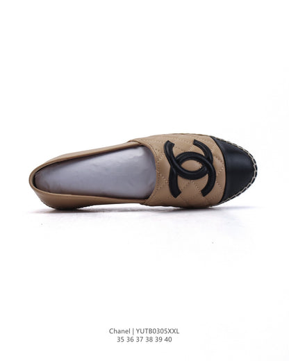 Chanel Classic Two-Tone Espadrilles