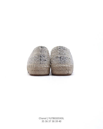 Chanel Classic Two-Tone Espadrilles