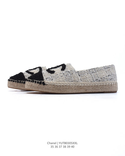 Chanel Classic Two-Tone Espadrilles