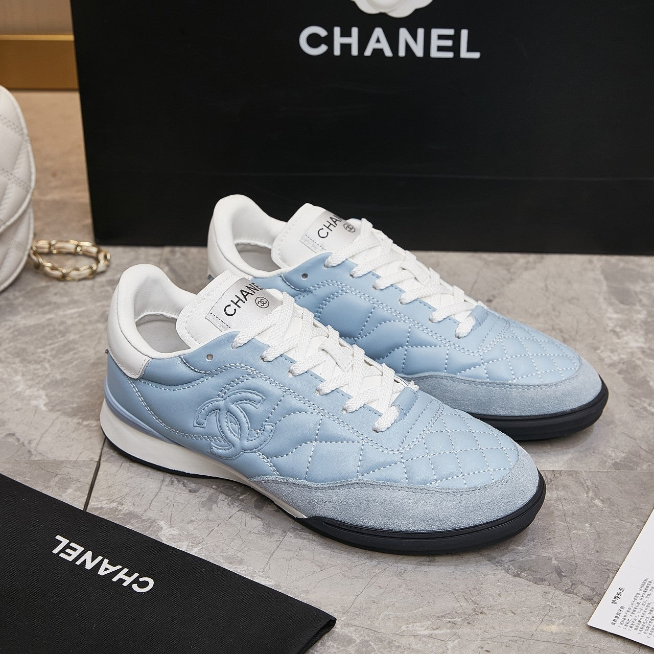 Chanel Top-Tier Casual Sports Sneakers – 2024 Collection