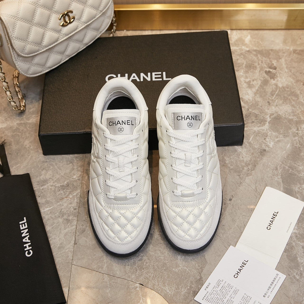 Chanel Top-Tier Casual Sports Sneakers – 2024 Collection
