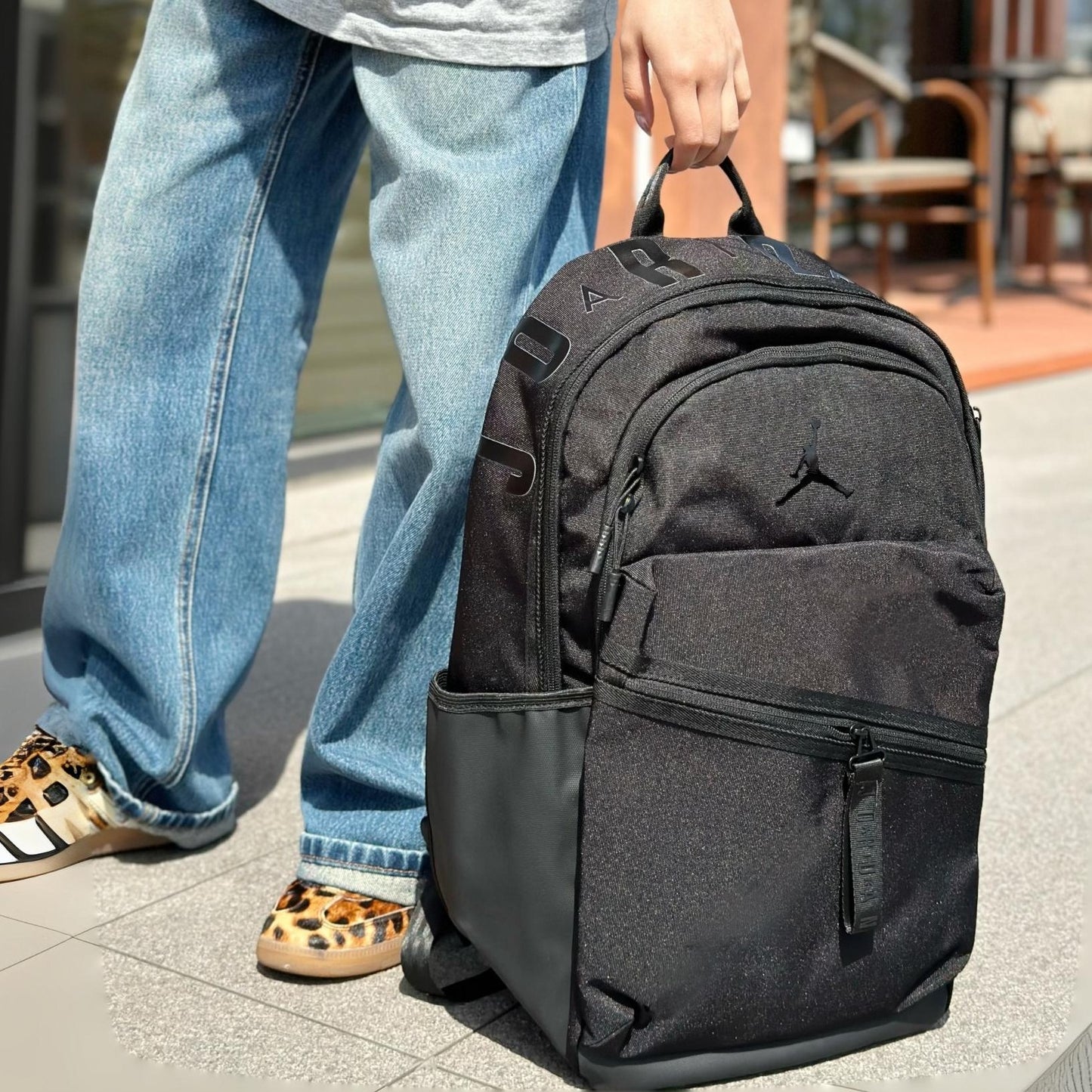 Jordan Webbing Logo Unisex Backpack