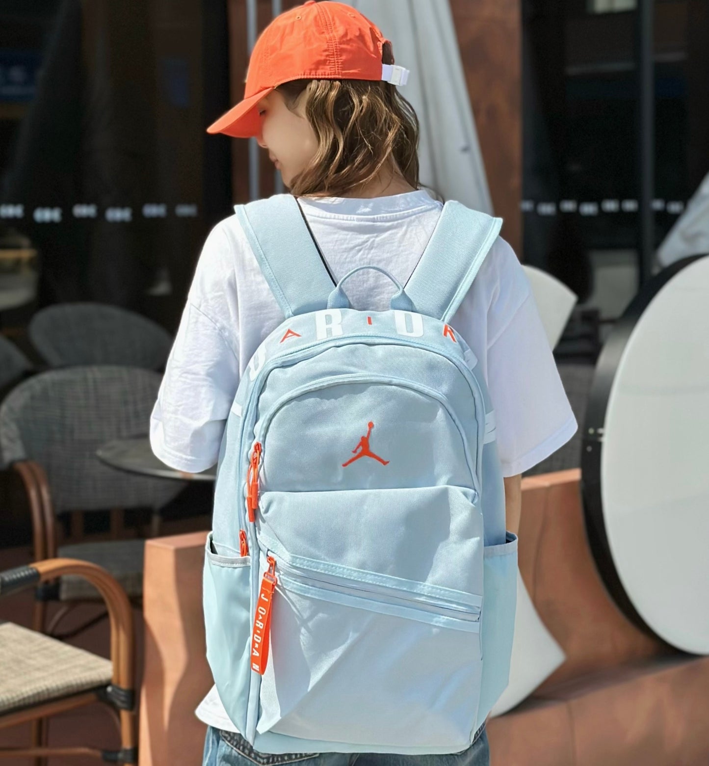 Jordan Webbing Logo Unisex Backpack