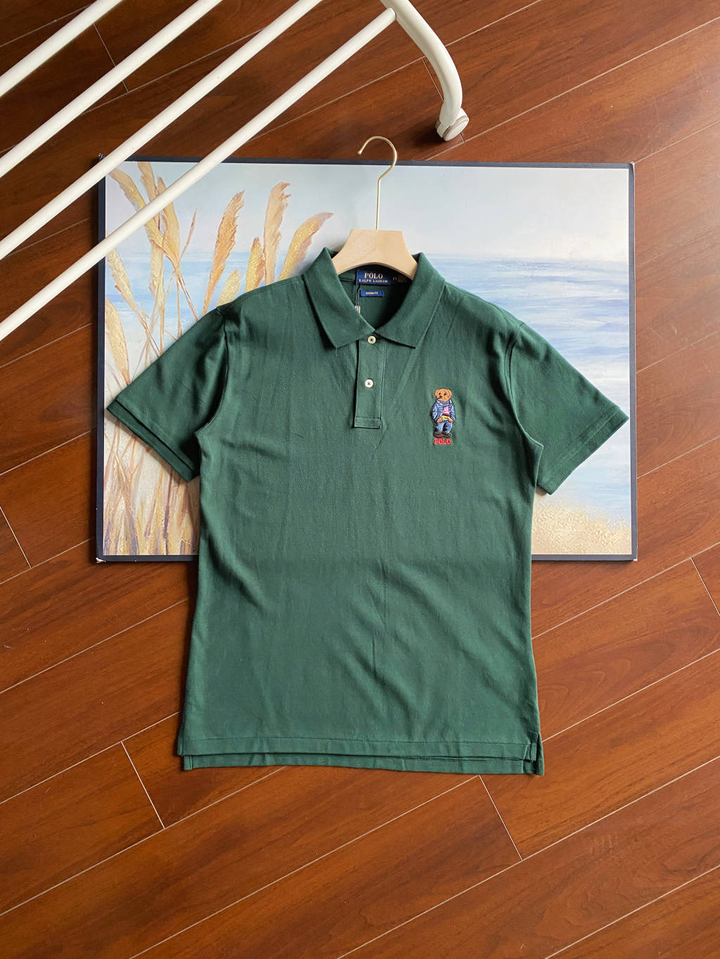 Ralph Lauren Bear Embroidered Polo Shirt