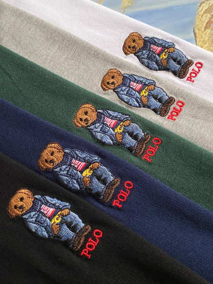 Ralph Lauren Bear Embroidered Polo Shirt