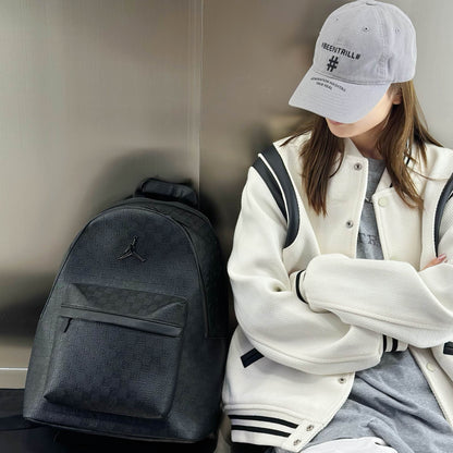Jordan Double-Layer PU Backpack