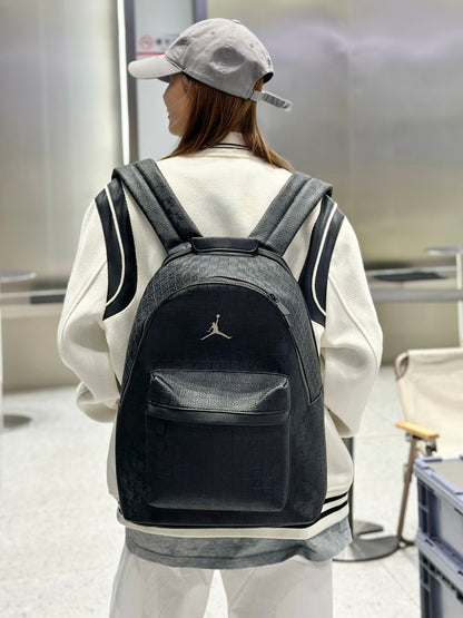 Jordan Double-Layer PU Backpack