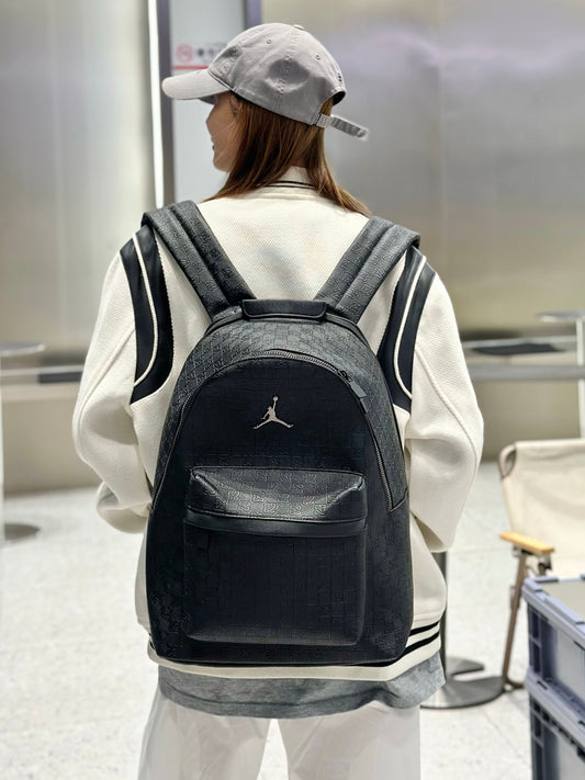 Jordan Double-Layer PU Backpack