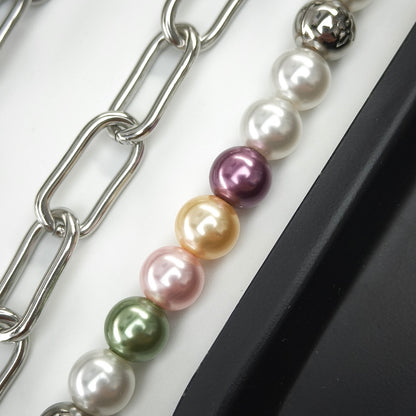 Louis Vuitton Pearls Belt Chain & Bag Charm