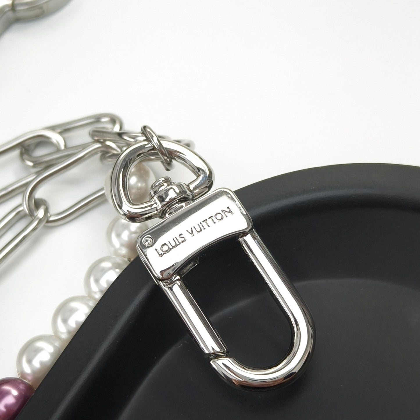 Louis Vuitton Pearls Belt Chain & Bag Charm