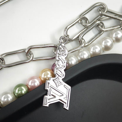 Louis Vuitton Pearls Belt Chain & Bag Charm