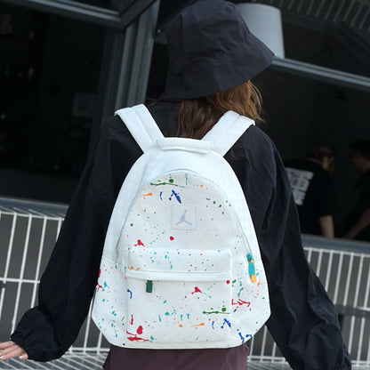 Jordan Monogram Canvas Backpack – White Graffiti