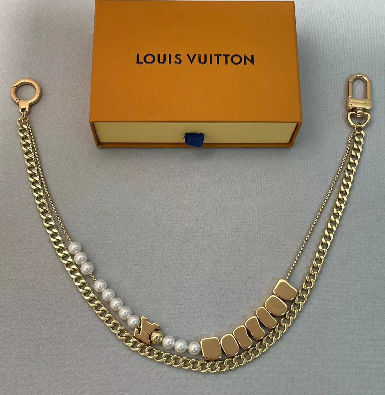 Louis Vuitton Beaded Double Chain Belt
